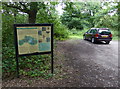 Car park in Bayhurst Wood