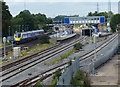 Train at West Drayton railway station