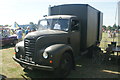 View of a Fordson Thames van in the Steam and Cider Festival in Old Dagenham Park