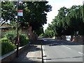 Bus stop on Church Street, Clifton