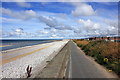 The Wales Coast Path at Pensarn