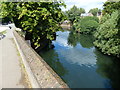 The River Brent in Hanwell