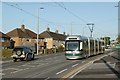 SK5433 : Leaving Summerwood Lane tram stop by Alan Murray-Rust