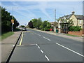 Bus stop and shelter on Shefford Road