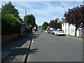 Bus stop and shelter on Ampthill Road, Shefford