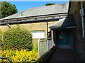 Entrance to Buxton Library