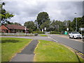 Junction of Lea Crescent and West Way, Rising Brook