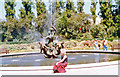 Ornamental Pond and Triton Fountain, Regents Park 1989