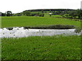 H5157 : Flooding in a field, Corboe by Kenneth  Allen