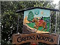 Village sign, Greens Norton