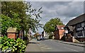 Chaddesley Corbett: Looking north from outside St. Cassian