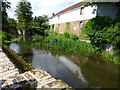 River Bourne beside the Man of Kent at East Peckham