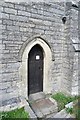 ST2952 : Church of Saint Mary, Berrow: Chancel door by Bob Harvey