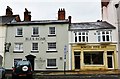 Ludlow: Mill Street: The Blue Boar Inn and Rowles Fine Art