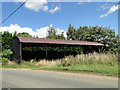 A Dutch Barn called Spring Barn at Little Bradley