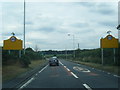 A449 leaving Kidderminster at Broadwaters