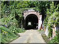 TL7243 : Floriston Hall, Wixoe under the railway arch by Adrian S Pye