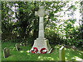 TL7258 : The War Memorial at Lidgate by Adrian S Pye