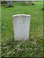 The CWGC headstone of G.K. Matthews at Westley