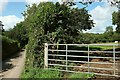 Gateway by lane near Lixton