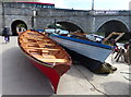 Boats next to Richmond Bridge