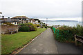 The coastal path at Shanklin