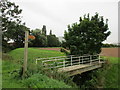 Footbridge over Howden Dyke Drain