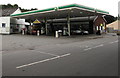 BP filling station and Spar shop, Usk