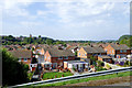 SO7292 : Across the rooftops of Bridgnorth Low Town, Shropshire by Roger  D Kidd