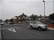 TQ4375 : Dumbreck Road at the junction of Glenesk Road by David Howard