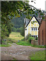 View to Old Hall Cottages