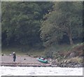 Small beach on Inchlonaig