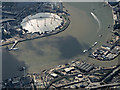 TQ3980 : The O2 Arena from the air by Thomas Nugent