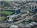 GSK House, Brentford from the air