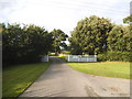 The entrance to Lawrence End, Peters Green