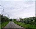 Rhydywrach road sign