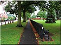 Footpath in Park Avenue, Stourport-on-Severn