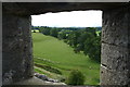 NY5328 : View through a castle window by Graham Hogg
