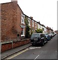 On-street parking, Severn Street, Shrewsbury