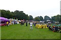 Food stalls in Potternewton Park