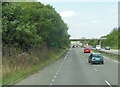 A43 northbound towards Brackley