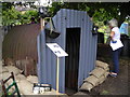 Restored Anderson Shelter in Northfield Allotments