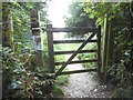 Entrance to path on Ragged Hall Lane