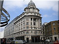 Building on City Road north of Moorgate