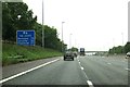 Northbound on the M6