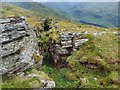 NG7901 : Chasm on the ridge to Màm Suidheig from Sgùrr Coire Choinnichean by Mick Garratt
