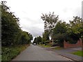 The Old Caistor road now a dead end at Laceby