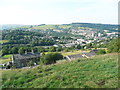 View from Sowerby Bridge FP93 near Hob Lane, Norland