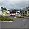 Filling station and Aldi supermarket, Honiton