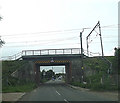 TQ7194 : Church Road Railway Bridge by Geographer